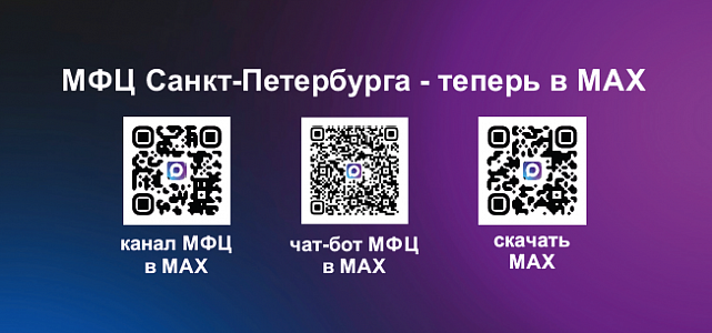 Чат-бот МФЦ Санкт-Петербурга